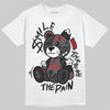 Jordan 6 Bin 23 DopeSkill T-Shirt Smile Through The Pain Graphic Streetwear - White