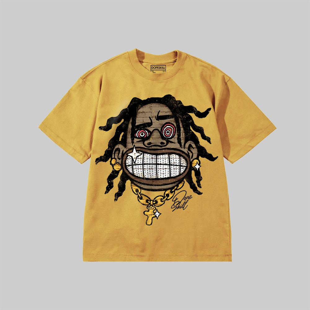 ASTROGRIM DopeSkill Premium T-shirt Streetwear - Mustard
