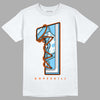 Dunk Low Futura University Blue DopeSkill T-Shirt No.1 Graphic Streetwear - White