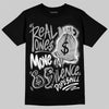 Jordan 6 "Cap and Gown" DopeSkill T-Shirt Real Ones Move In Silence Graphic Streetwear - Black