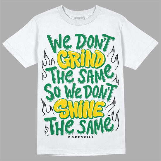 Jordan 5 “Lucky Green” DopeSkill T-Shirt Grind Shine Graphic Streetwear - White