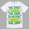 Jordan 5 “Lucky Green” DopeSkill T-Shirt Grind Shine Graphic Streetwear - White