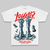 Red Sneakers Oversize Print 'Loyalty' DopeSkill Graphic T-shirt Streetwear - White