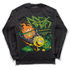 Dunk Low Reverse Brazil DopeSkill Long Sleeve T-Shirt Break Through Graphic Streetwear - Black