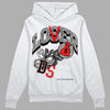 Jordan Spizike Low Bred DopeSkill Hoodie Sweatshirt Loser Lover Graphic Streetwear - White 