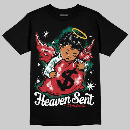 Jordan 5 ‘El Grito’ DopeSkill T-Shirt Heaven Sent Graphic Streetwear - Black