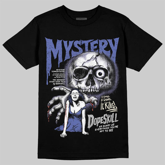 Air Max 90 x Patta Sapphire and Particle Grey DopeSkill T-Shirt Mystery Ghostly Grasp Graphic Streetwear - Black