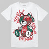 Jordan 5 ‘El Grito’ DopeSkill T-Shirt Smile Through The Pain Graphic Streetwear - White 