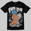 Jordan 10 OG “Steel” DopeSkill T-Shirt False Love Graphic Streetwear - Black