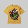 RAINBOW RICH DopeSkill Premium T-shirt Streetwear - Mustard