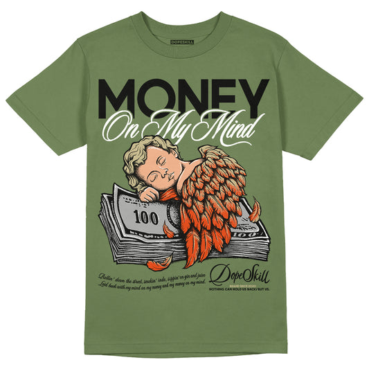 Olive Sneakers DopeSkill Olive T-shirt MOMM Graphic Streetwear