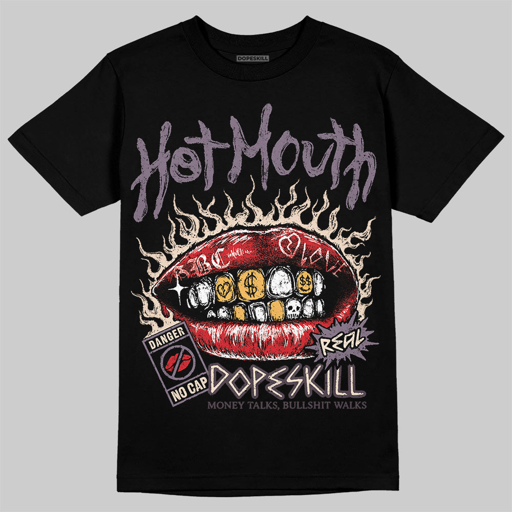 A Ma Maniere x Air Jordan 4 "Phantom" DopeSkill T-Shirt Hot Mouth Graphic Streetwear - Black