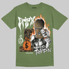 Samba OG Focus Olive DopeSkill T-Shirt Drip'n Never Tripp'n Graphic