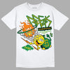 Dunk Low Reverse Brazil DopeSkill T-Shirt Break Through Graphic Streetwear - White