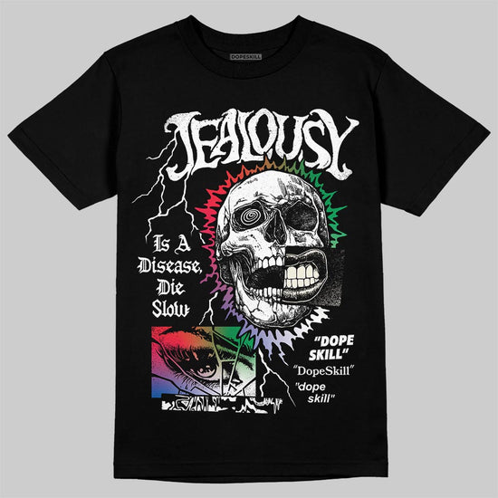 Jordan 11 City Pack “285” Atlanta DopeSkill T-Shirt Jealousy Graphic Streetwear - Black