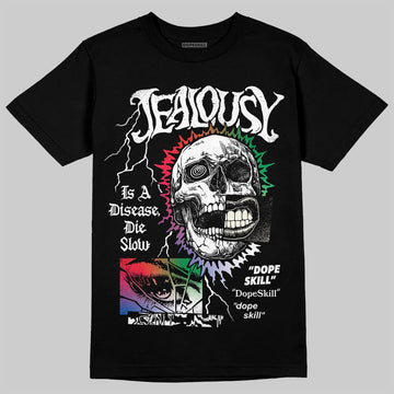 Jordan 11 City Pack “285” Atlanta DopeSkill T-Shirt Jealousy Graphic Streetwear - Black