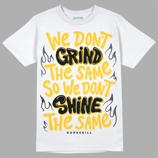 Jordan 4 Retro “Vivid Sulfur” DopeSkill T-Shirt Grind Shine Graphic Streetwear - White 