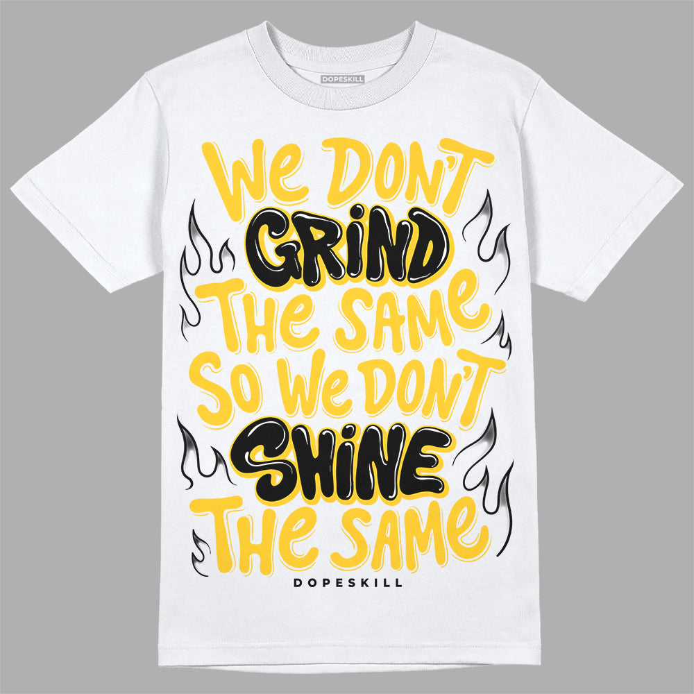 Jordan 4 Retro “Vivid Sulfur” DopeSkill T-Shirt Grind Shine Graphic Streetwear - White 