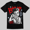 Jordan 11 Cherry DopeSkill T-Shirt Boss Up Graphic Streetwear - Black