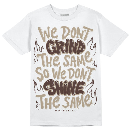 Jordan 1 High OG “Latte” DopeSkill T-Shirt Grind Shine Graphic Streetwear - White 