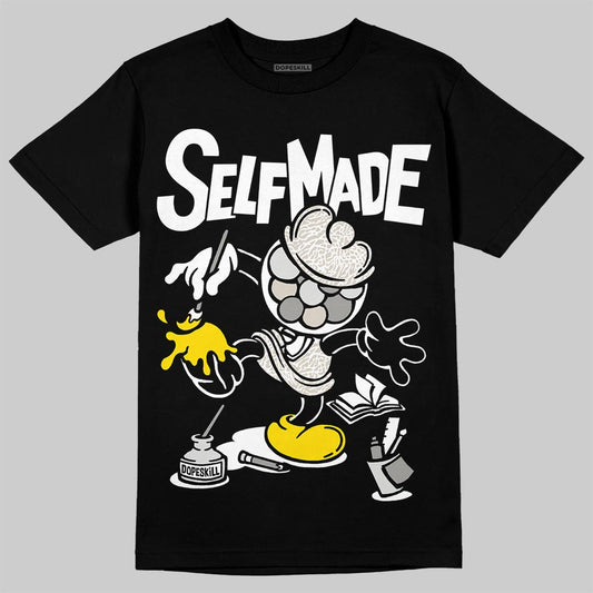 Jordan 3 Retro Pure Money DopeSkill T-Shirt Self Made Graphic Streetwear - Black
