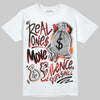 Air Foamposite One Stranger Things DopeSkill T-Shirt Real Ones Move In Silence Graphic Streetwear - White