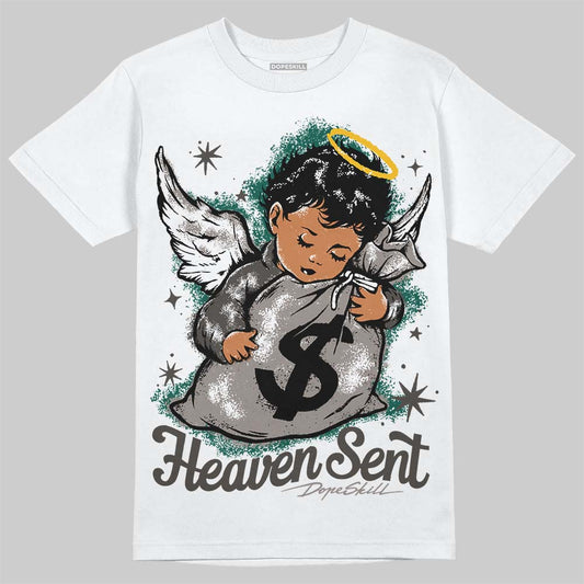 New Balance 2002R Protection Pack "Rain Cloud" DopeSkill T-Shirt Heaven Sent Graphic Streetwear - White