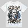 Asics Gel-Kayano 14 ‘Cream Pure Silver’ DopeSkill T-Shirt Money Don't Lie Graphic Streetwear - WHite