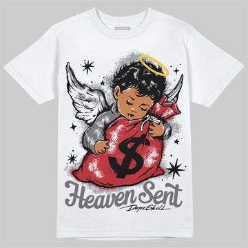 Jordan 3 “Cement Grey” DopeSkill T-Shirt Heaven Sent Graphic Streetwear - White 