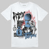 Jordan 12 Retro 'Melo' DopeSkill T-Shirt Drip'n Never Tripp'n Graphic Streetwear - WHite