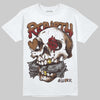 Jordan 1 High OG Love Letter DopeSkill T-Shirt Rebirth Graphic Streetwear  White 