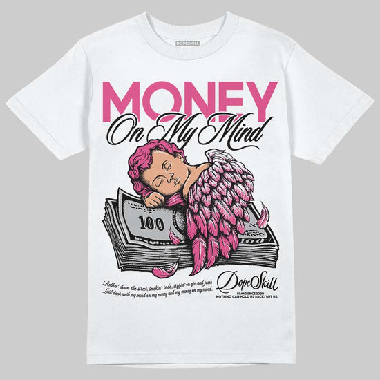 Asics Gel-1130 Pink Glo/ Black DopeSkill T-Shirt MOMM Graphic Streetwear - White