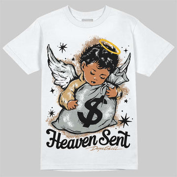 New Balance 1906R ‘White Gold’ DopeSkill T-Shirt Heaven Sent Graphic Streetwear - White 