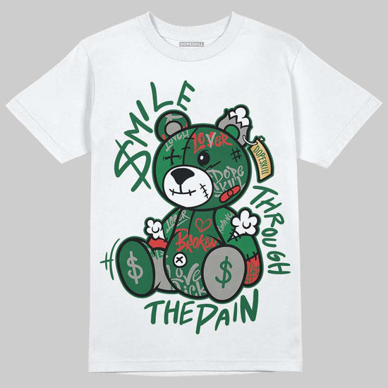 Teyana Taylor x Jordan 3 “Concrete Rose” DopeSkill T-Shirt Smile Through The Pain Graphic Streetwear - White