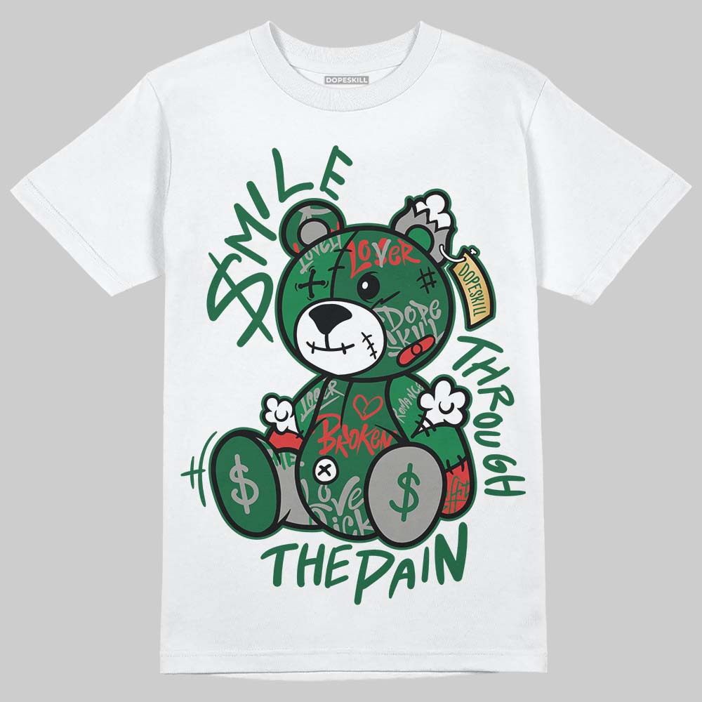 Teyana Taylor x Jordan 3 “Concrete Rose” DopeSkill T-Shirt Smile Through The Pain Graphic Streetwear - White