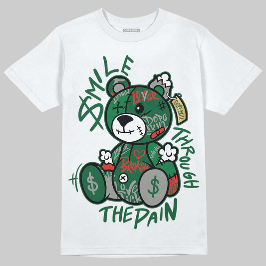 Teyana Taylor x Jordan 3 “Concrete Rose” DopeSkill T-Shirt Smile Through The Pain Graphic Streetwear - White