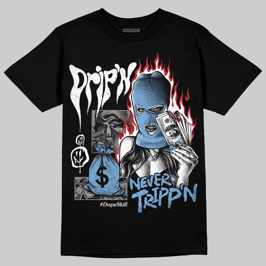 Jordan 12 Retro 'Melo' DopeSkill T-Shirt Drip'n Never Tripp'n Graphic Streetwear - black