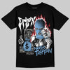 Jordan 12 Retro 'Melo' DopeSkill T-Shirt Drip'n Never Tripp'n Graphic Streetwear - black