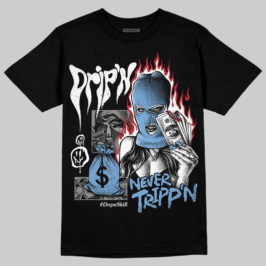 Jordan 12 Retro 'Melo' DopeSkill T-Shirt Drip'n Never Tripp'n Graphic Streetwear - black