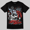 Jordan 6 “Reverse Infrared” DopeSkill T-Shirt Drip Season Graphic Streetwear - Black