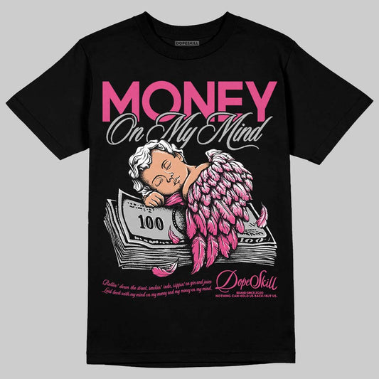 Asics Gel-1130 Pink Glo/ Black DopeSkill T-Shirt MOMM Graphic Streetwear - Black