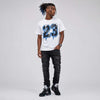 Black University Blue 5s DopeSkill T-Shirt No.23 Graphic