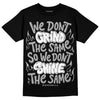 Jordan 1 Low OG “Shadow” DopeSkill T-Shirt Grind Shine Graphic Streetwear - Black