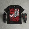 “Bloodline” 12s DopeSkill T-Shirt Real Ones Move In Silence Graphic