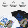 Brazil 3s DopeSkill T-Shirt Real Ones Move In Silence Graphic