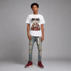 “Bin 23” 3s DopeSkill T-Shirt Rich Youth Graphic