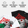 Cherry 11s DopeSkill T-Shirt Loyal To The Bag Graphic