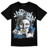 Jordan Spiz’ike Low “White/Obsidian” DopeSkill T-Shirt Hold My Own Graphic Streetwear - Black