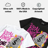 Comic 4s DopeSkill T-Shirt Real Ones Move In Silence Graphic