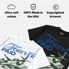 “True Blue” 3s DopeSkill T-Shirt Forever Paid Graphic
